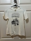 RARE Led Zeppelin The Song Remains The Same White 100% Cotton T-Shirt Size S