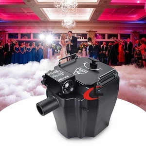 Low Lying Fog Machine 3500W Wheeled Dry Ice Fogger Wedding Party Stage Effect AU - Picture 1 of 8