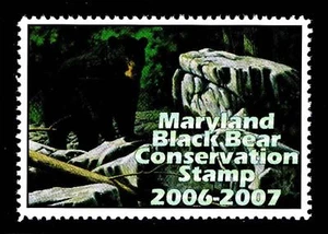 Maryland Conservation ""oso negro"" Mognh 2006 - En muy buen estado/xf - Imagen 1 de 1