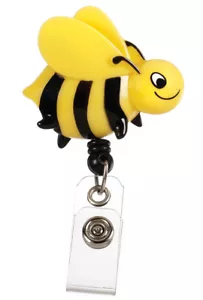 Portainsignias retráctil médico Prestige * ABEJA * con clip identificación enfermera - Imagen 1 de 1