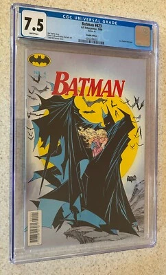 BATMAN #423 (DC Comics 1990) -- DANISH EDITION -- McFarlane Cover -- CGC 7.5 - Image 1 of 2