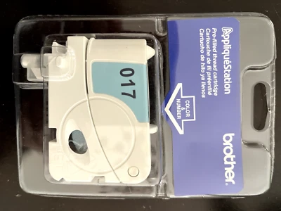 Brother Applique Station Pre-Filled Thread Cartridges 017 -Light Blue TAC017 - Image 1 of 2