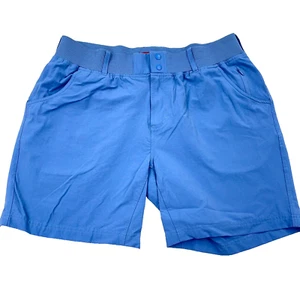 Simms Shorts Men Large 34 Blue Performance Fishing Nautical Camp Adult - Picture 1 of 12