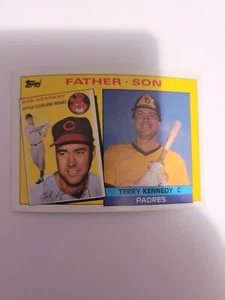 1985 TOPPS FATHER - SON BOB AND TERRY KENNEDY #135 NM - Picture 1 of 1