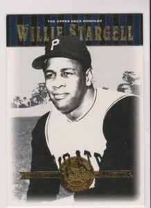 2001 Upper Deck Cooperstown Coll. #30 Willie Stargell card, Pittsburgh Pirates