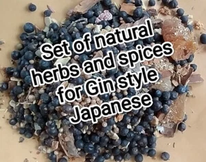 For Gin Style Japanese Set of natural herbs and spices. alcohol Distillery - Picture 1 of 1