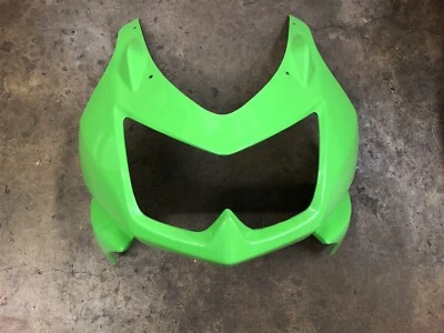 Capucha superior delantera verde Kawasaki Ninja 250R EX 250 R 08 09 10 11 OEM Foto 1 de 4