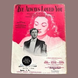 Spartiti Ive Always Loved You Harold Rome Aaron Goldmark Frank Borzage - Foto 1 di 1