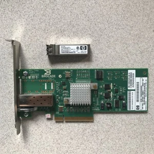 HP Brocade 815 1 Port 8Gb Fibre Channel FC HBA PCIe 571520-001 AP769-60001 W/SFP - Picture 1 of 5