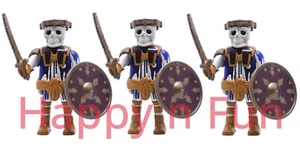 Playmobil ® 3 Guerriers Squelette / Figure série 20 Neuf - New - nuevo - Imagen 1 de 1