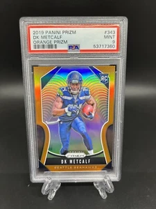 2019 Panini Prizm DK Metcalf Orange Prizm /249 PSA 9 - Picture 1 of 2