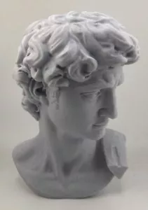 MICHELANGELO RENAISSANCE SKULPTUR DAVID 7,9 ZOLL / 200 MM, MUSEALE REPRODUKTION - Bild 1 von 6