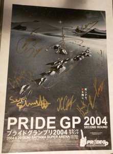 Pride Mixed Martial Art Fan Posters For Sale Ebay