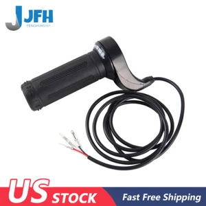 24V 36V 48V 3 Wire Twist Throttle Grip for Electirc Scooter Bike 7/8" Handlebar - Picture 1 of 7