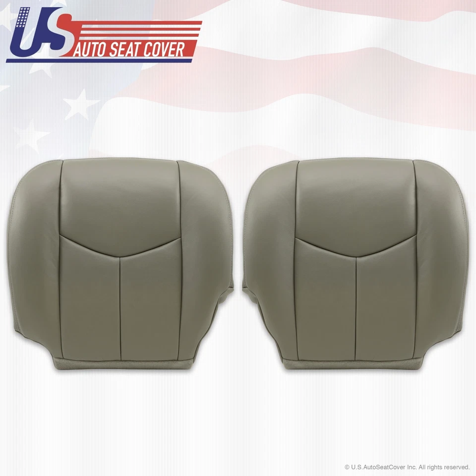 2003 2004 2005 2006 Chevy Tahoe Suburban GMC Yukon leather seat cover Pewter 922 - Image 1 of 1