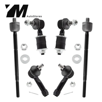 6X Sway Bar Link Inner & Outer Tie Rod for Nissan Sentra 1995 1996 1997-2006 - Image 1 of 4