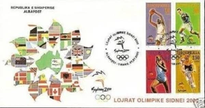 Albania stamps 2000. Olympic games Sydney 2000. FDC Set MNH. Michel 2767-2770 - Picture 1 of 1