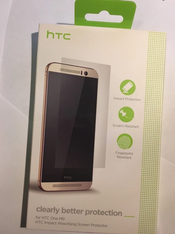 HTC One M9 Original Screen Protector Guard - Clear 99H20079-00 Brand New package - Image 1 of 4