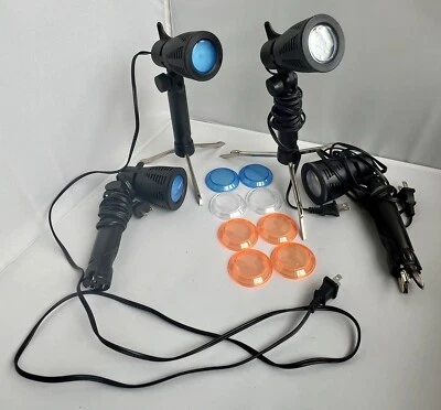 Neewer LED Lighting Photo Kit. AC Power. 3 Gel Filter Colors W/Phone Stand. - Image 1 of 4