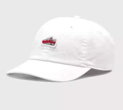 Nike Dri FIT Club Unstructured Air Max 90 1 Hat Adult L/XL White FN4402 100 NWT - Image 1 of 3