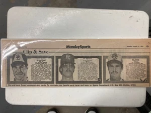 Steve Garvey 1983 Wichita Eagle Beacon - Padres - Imagen 1 de 1