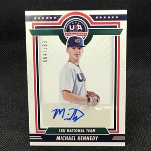 MICHAEL KENNEDY 2022 EE. UU. Estrellas y Rayas RC Automático/499 18U - Imagen 1 de 2