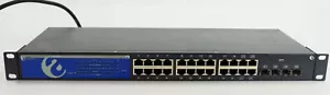 Amernetowkrs SGR24W4 24-Port Gigabit Ethernet Switch w/ 4 Combo RJ45/SFP Ports - Picture 1 of 8