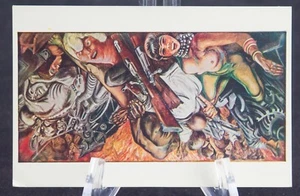 Postal Catástrofe Mundial Gran Mural J Clement Orozco México* - Imagen 1 de 2