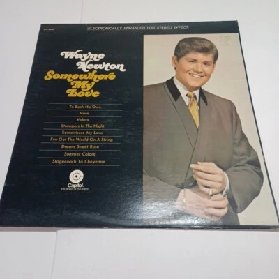 Wayne Newton - Somewhere My Love -12" LP Vinyl Record Album - Image 1 of 4