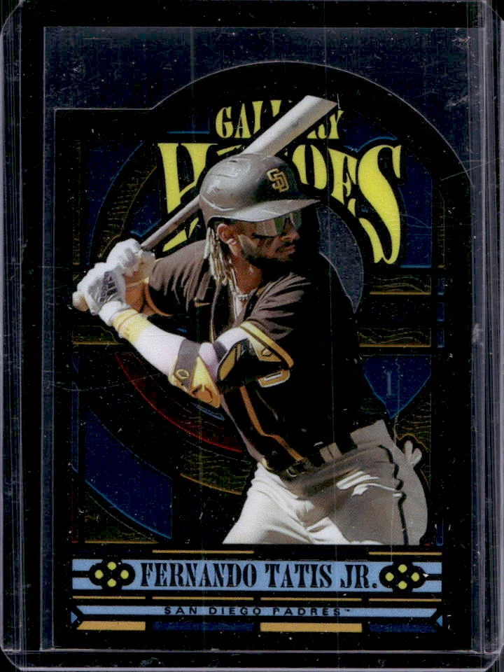 2021 Topps Gallery Fernando Tatis Jr Gallery Of Heroes Die Cut #GOH-1 Padres