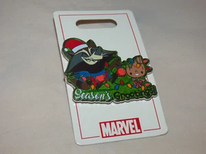 Disney Pins - 2020 Marvel Holiday Collection - Rocket & Baby Groot - Picture 1 of 4