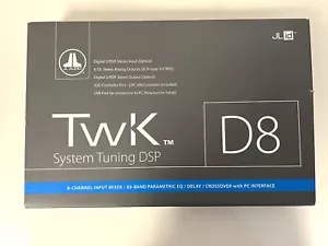 JL Audio TWK-D8 System Digital Signal Processor 8 Channel System Tuning NEW - Picture 1 of 13