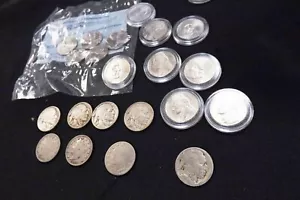 Sammlung von 22 US Nickel 1901 V Nickel bis 2004/05 Übergang 4 V 5 Büffel - Bild 1 von 7