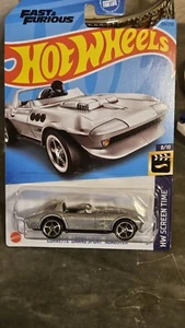 Hot Wheels HW Screen Time Corvette Grand Sport Roadster The Fast & Furious - Picture 1 of 4