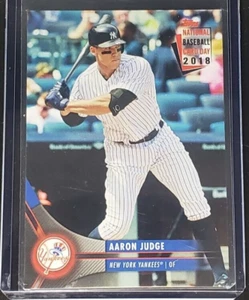 2018 TOPPS AARON JUDGE NATIONAL BASEBALL CARD DAY CARD # NTCOG-1 - Yankees CB1 - Foto 1 di 2