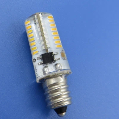 E12 Candelabra C7 LED Bulb 220V Fit Sewing Machine 64-3014 SMD Silicone Lamp #1 - Image 1 of 3