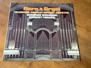 HERMANN BAUMANN & HERBERT TACHEZI Works for Horn & Organ ORIG TELEFUNKEN LP NM - Picture 1 of 4