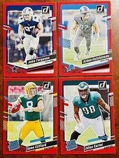 2023 Donruss Football Press Proof Red #'s 1-400 You Choose/Pick Your Own Players
