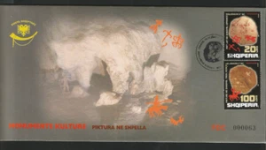 Albania 2006 FDC Albanian Cultural Memorals Caves - Picture 1 of 1
