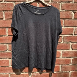 Eileen Fisher $118 Organic Linen Jersey Short Sleeve Crew Neck Tee T Shirt XL - Picture 1 of 8