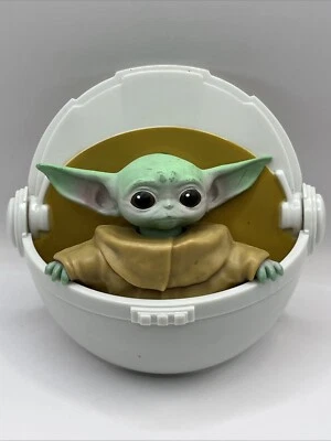 星球大战曼达洛人格罗古 4.5 英寸蛋糕装饰墙面装饰生日派对儿童 — 第 1/4 张图片