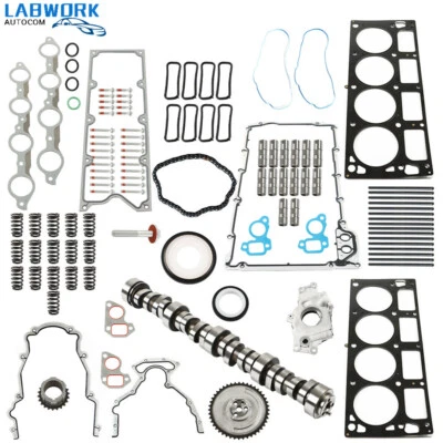 Fit For Chevy GMC 4.8 5.3 6.0L Sloppy Stage 2 Cam Lifters Timing Chain Kit Foto 1 de 4