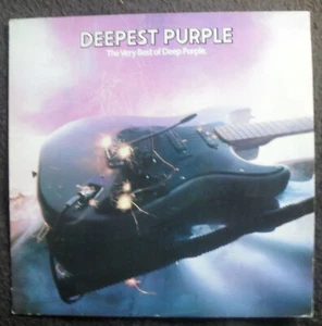 DEEP PURPLE - DEEPEST PURPLE. 1980 UK BLUES ROCK 12" COMPILATION L.P. - Picture 1 of 4