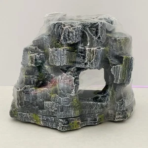 Zilla Vertical Rock Cave Reptile Decor Terrarium Accessory New w/o Box - Picture 1 of 10