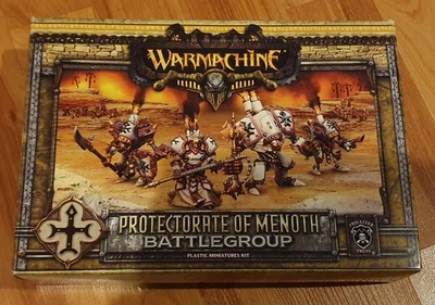 Privateer Press Warmachine Protectorate Of Menoth Battlegroup, Used Unpainted  - Image 1 of 3