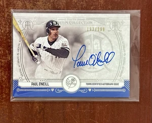 2015 Topps Museum Collection - Archival Autographs Paul O'Neill #AA-PO /299 (AU) - Picture 1 of 2