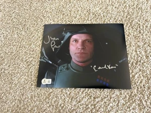 JULIAN GLOVER foto firmata autografata 8x10 STAR WARS EMPIRE VEERS BAS BECKETT F - Foto 1 di 1