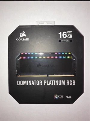 CORSAIR Dominator Platinum RGB 16GB [2x8] DDR4 3600 MHz [Ver 3.32] - Image 1 of 3