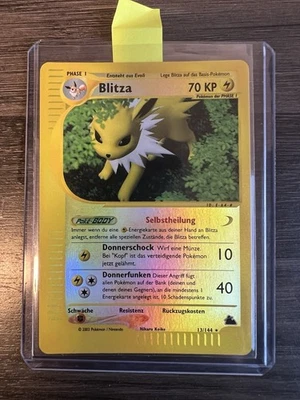Pokémon Vintage Blitze 13/144 Deutsch Reverse Holo Skyridge - Bild 1 von 4
