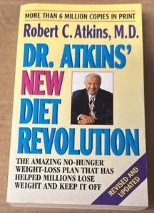 Dr. Atkins' New Diet Revolution by Robert C. Atkins (1999, Mass Market, GOOD) - Picture 1 of 1